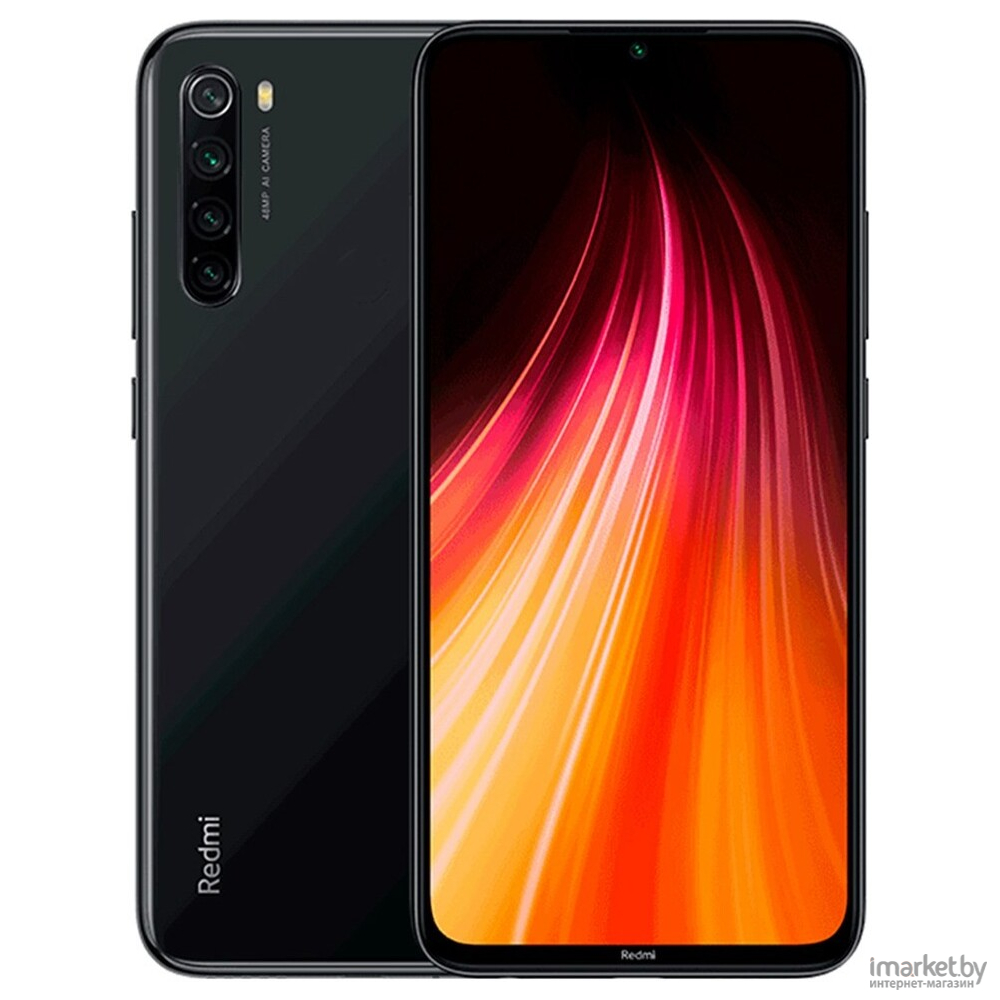 Мобильный телефон Xiaomi Redmi note 8 4GB/64GB M1908C3JG Space Black в  каталоге | Цена | Доставка по РБ