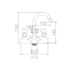 Смеситель Loffrey LF81010В