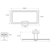 Держатель полотенца Bemeta 153104062