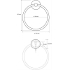 Держатель полотенца Bemeta 104104060