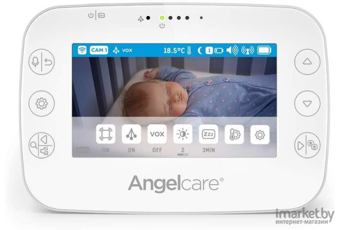 Видеоняня Angelcare Беспроводной монитор движения с дисплеем AC327