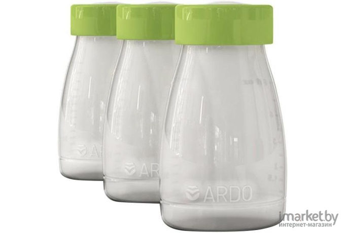 Комплектующее для молокоотсосов Ardo Набор из трех бутылочек 150 мл