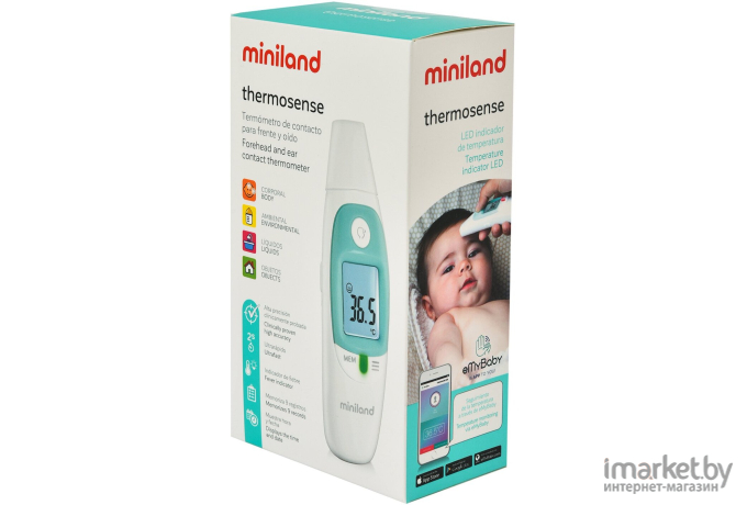 Термометр Miniland Thermosense (89212)
