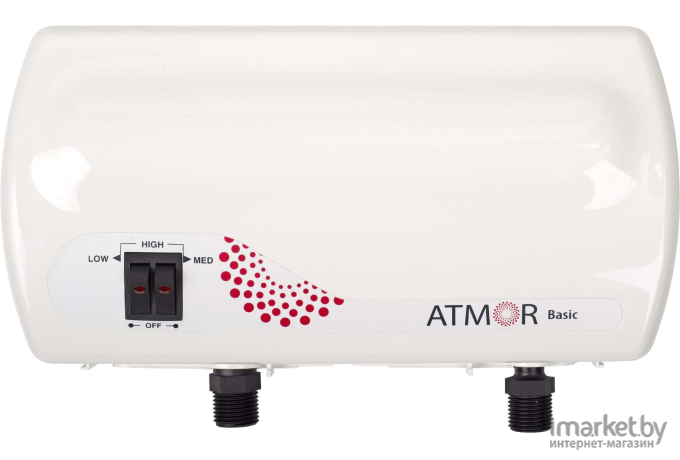 Проточный водонагреватель Atmor Basic 5 кВт душ+кран