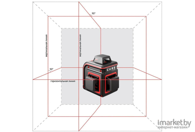 Лазерный нивелир ADA Instruments Cube 3-360 Home Edition [А00565]