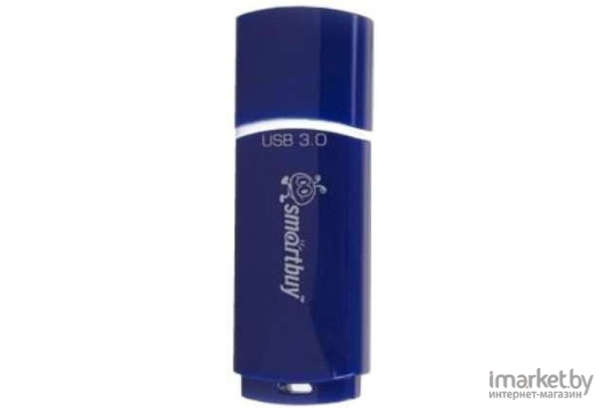 Usb flash SmartBuy 64Gb Drive Crown Blue [SB64GBCRW-Bl]