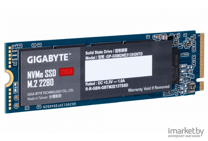 SSD диск Gigabyte 2280 128GB [GP-GSM2NE3128GNTD]