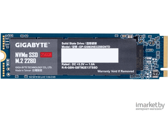 SSD диск Gigabyte 2280 128GB [GP-GSM2NE3128GNTD]