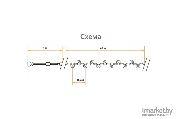 Светодиодная гирлянда Feron 26782