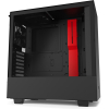 Корпус для компьютера NZXT H510 Black/Red [CA-H510B-BR]
