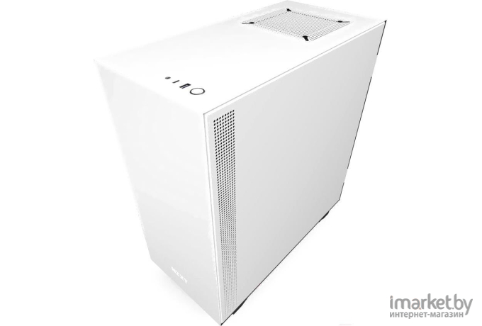 Корпус для компьютера NZXT H510i Black/White [CA-H510I-W1]