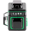 Лазерный нивелир ADA Instruments уровень Cube 3-360 GREEN Home Еdition [А00566]