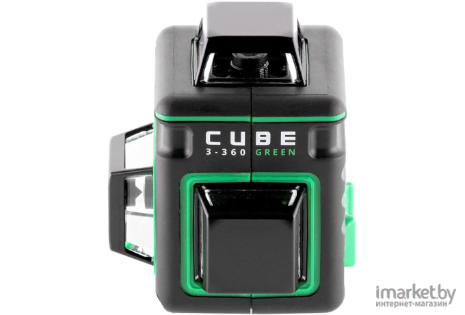 Лазерный нивелир ADA Instruments уровень Cube 3-360 GREEN Home Еdition [А00566]