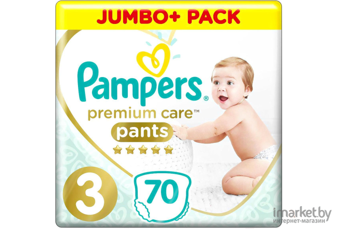 Детские подгузники Pampers Premium Care 3 Midi 70шт