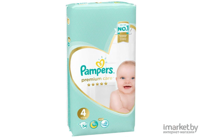 Детские подгузники Pampers Premium Care 4 Maxi 54шт