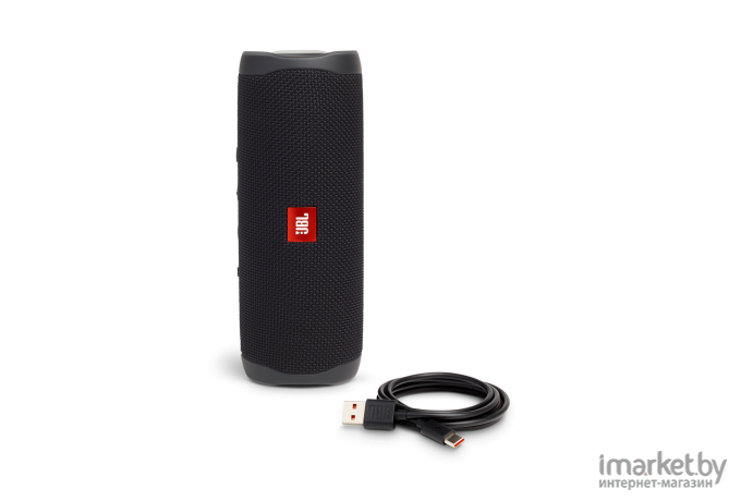 Портативная колонка JBL Flip 5 Black [JBLFLIP5BLK]