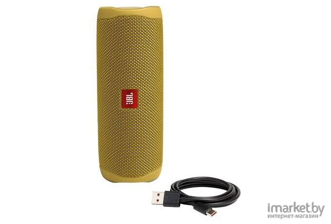 Портативная колонка JBL Flip 5 Yellow [JBLFLIP5YEL]