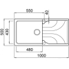 Кухонная мойка Elleci Ego 480 G40 Nero [LGE48040]
