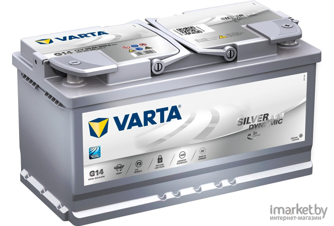 Аккумулятор Varta Silver Dynamic AGM 95 А/ч [595901085]