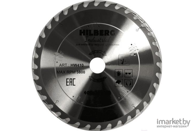 Диск пильный Hilberg HW410