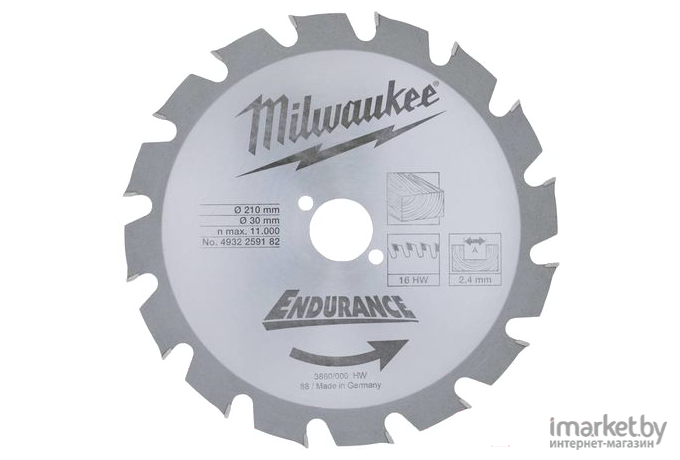 Диск пильный Milwaukee 4932259182