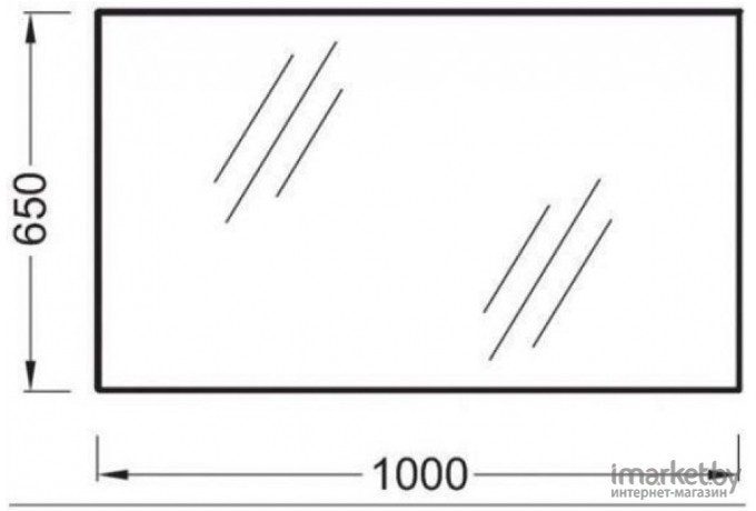 Зеркало для ванной Jacob Delafon EB1099-RU