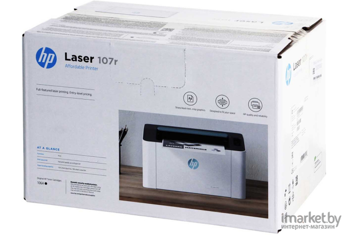 Лазерный принтер HP Laser 107r [5UE14A]