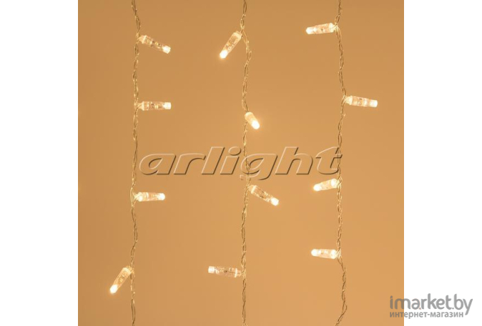 Светодиодная гирлянда ARdecoled ARD-CURTAIN-CLASSIC-2000x9000-CLEAR-2200LED Warm [024875]