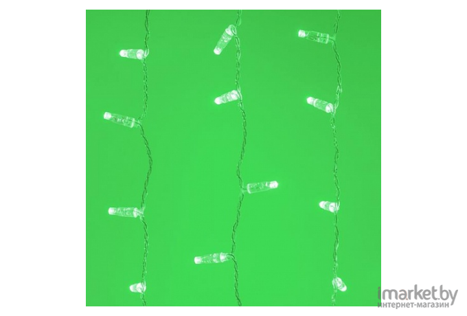 Светодиодная гирлянда ARdecoled ARD-CURTAIN-CLASSIC-2000x3000-CLEAR-760LED Green [024859]