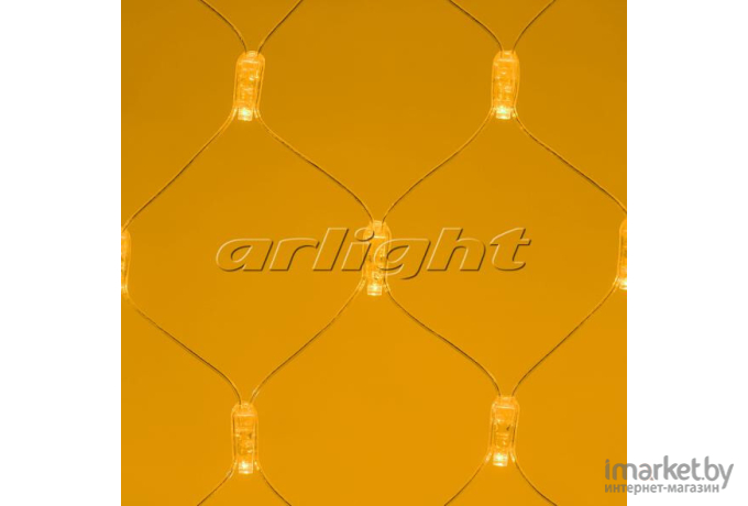 Светодиодная гирлянда ARdecoled ARD-NETLIGHT-CLASSIC-2000x1500-CLEAR-288LED Yellow [024682]