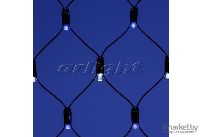 Светодиодная гирлянда ARdecoled ARD-NETLIGHT-CLASSIC-2000x1500-BLACK-288LED White/ Blue [024689]