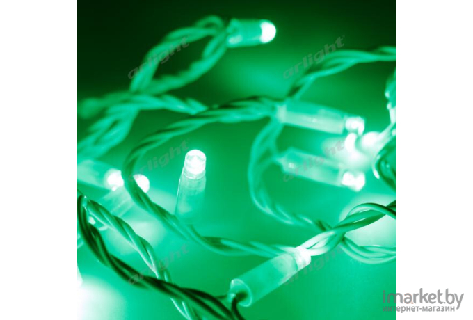 Светодиодная гирлянда ARdecoled ARD-STRING-CLASSIC-10000-WHITE-100LED-STD Green [025815]