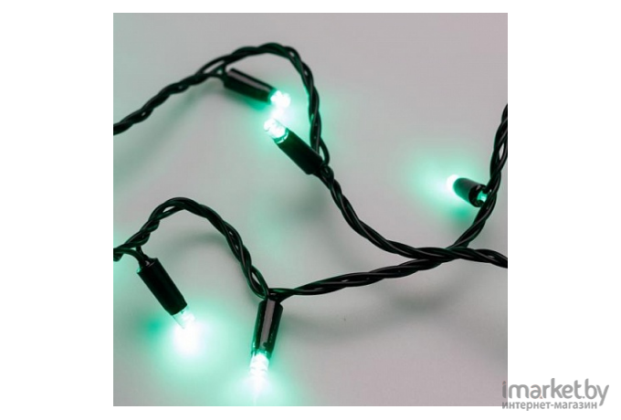 Светодиодная гирлянда ARdecoled ARD-STRING-CLASSIC-10000-BLACK-100LED-STD Green [025800]