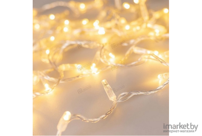 Светодиодная гирлянда ARdecoled ARD-STRING-CLASSIC-10000-CLEAR-100LED-FLASH Warm [025780]