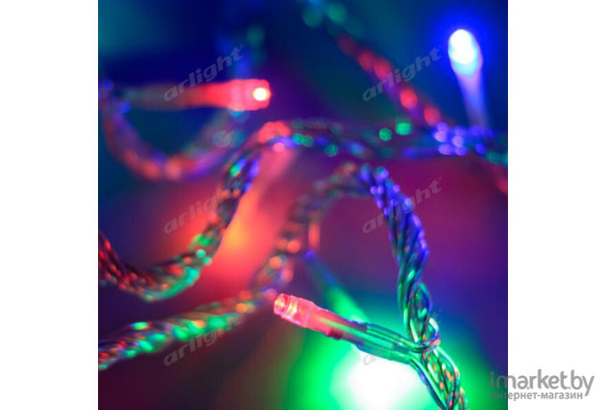 Светодиодная гирлянда ARdecoled ARD-STRING-HOME-5000-CLEAR-50LED-LIVE RGB [025763]