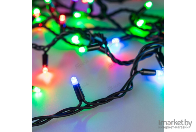 Светодиодная гирлянда ARdecoled ARD-STRING-PRO-10000-BLACK-100LED-LIVE RGB [025838]