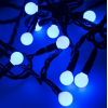 Светодиодная гирлянда ARdecoled ARD-BALL-CLASSIC-D13-10000-BLACK-100LED Blue [025570]