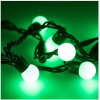 Светодиодная гирлянда ARdecoled ARD-BALL-CLASSIC-D17.5-10000-BLACK-100LED Green [025581]