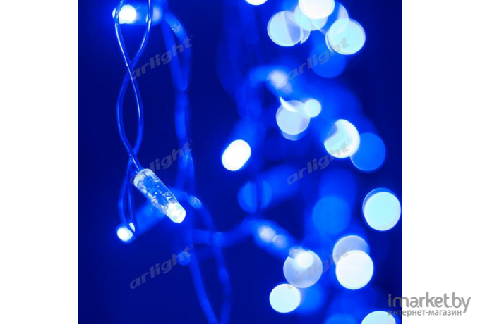 Светодиодная гирлянда ARdecoled ARD-EDGE-CLASSIC-2400x600-CLEAR-88LED-STD Blue [026006]