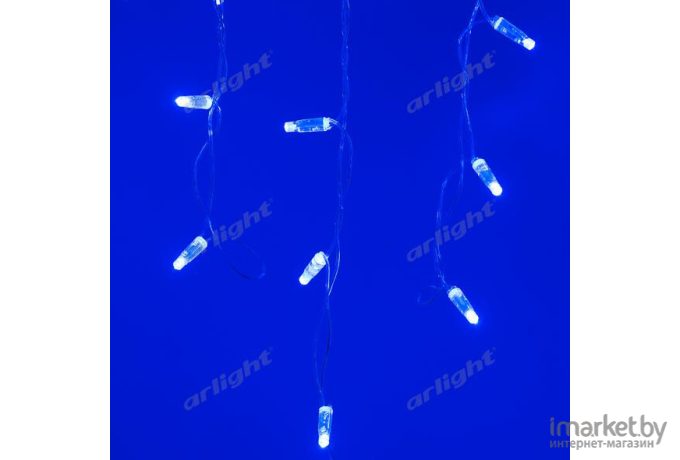 Светодиодная гирлянда ARdecoled ARD-EDGE-CLASSIC-2400x600-CLEAR-88LED-STD Blue [026006]