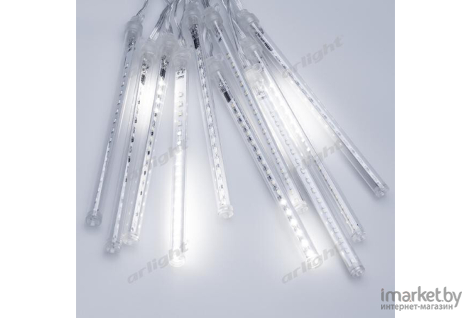 Светодиодная гирлянда ARdecoled ARD-ICEFALL-CLASSIC-D12-200-10PCS-CLEAR-32LED-LIVE White [026043]