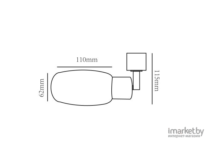 Трековый светильник Arte Lamp A3055PL-1BK