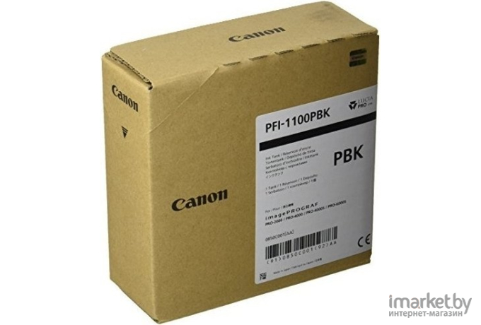 Картридж Canon PFI-1100 Photo Black [0850C001]