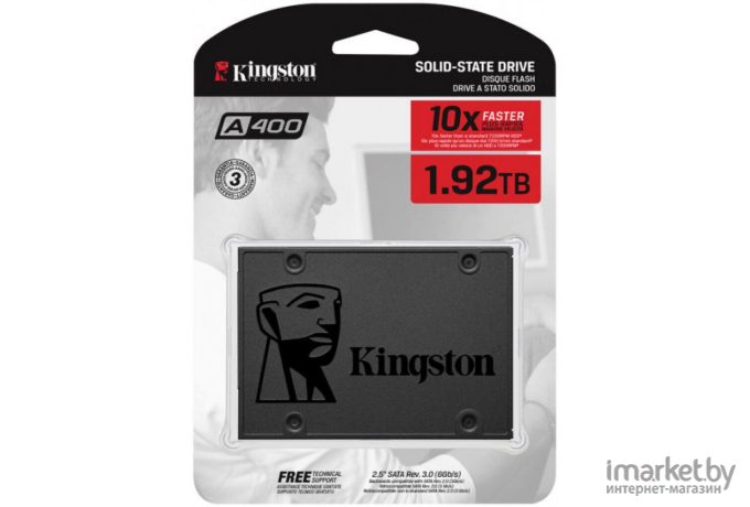 SSD диск Kingston 1920Gb A400 Series [SA400S37/1920G]