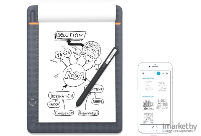 Графический планшет Wacom Bamboo Slate small [CDS-610S]