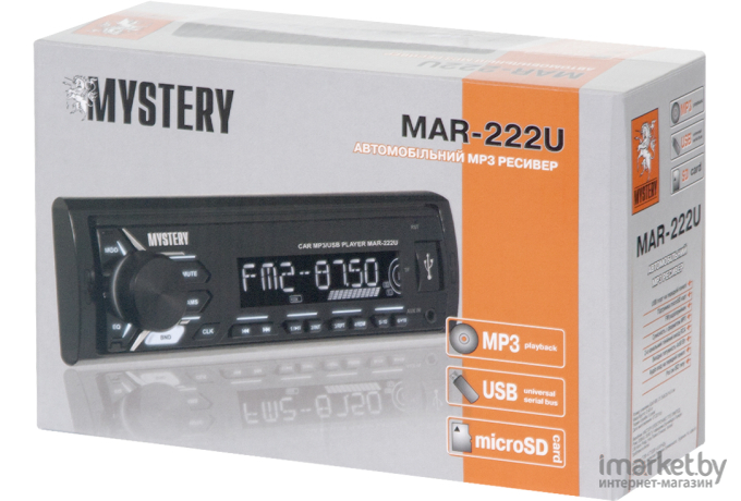 Автомагнитола Mystery MAR-222U
