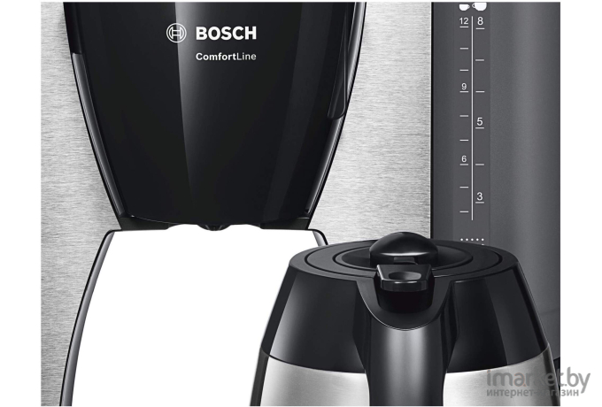 Кофеварка Bosch TKA6A683 Stainless Steel/Black