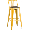 Барный стул Stool Group Tolix Wood желтый [YD-H765E-W LG-06]