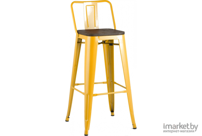 Барный стул Stool Group Tolix Wood желтый [YD-H765E-W LG-06]