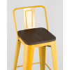 Барный стул Stool Group Tolix Wood желтый [YD-H765E-W LG-06]